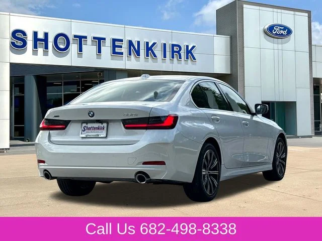 Used 2025 White BMW 330i xDrive image 8
