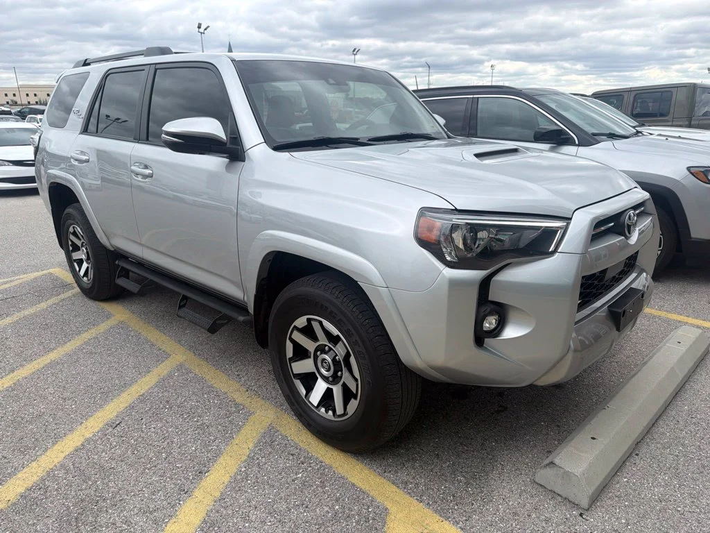 Used 2021 Silver Toyota TRD Off-Road Premium image 4