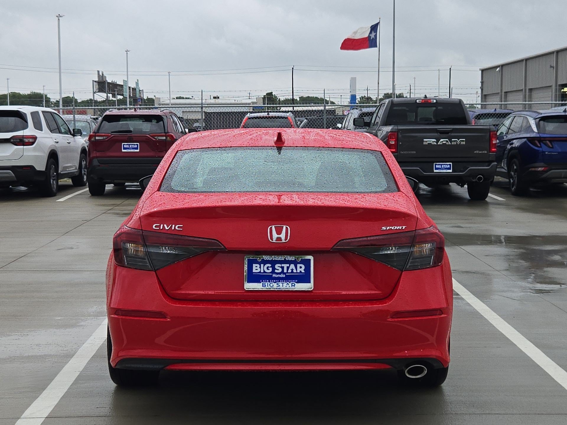 Certified Used 2025 Rallye Red Honda Sport image 4