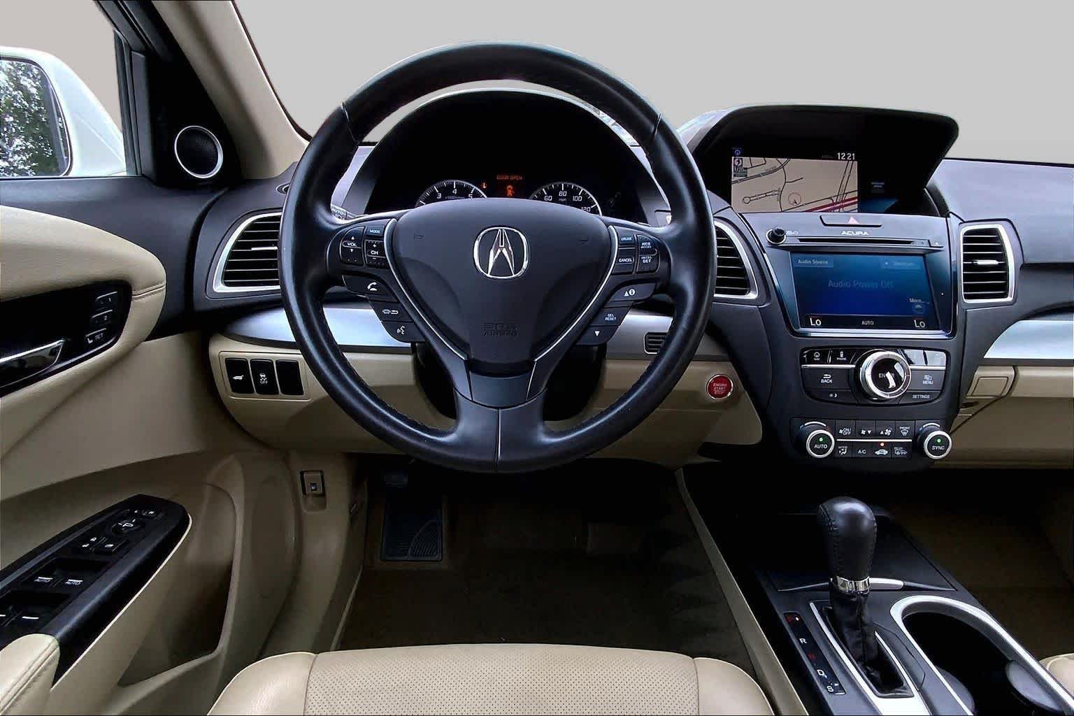 Used 2018 White Diamond Pearl Acura AWD with Technology Package image 6