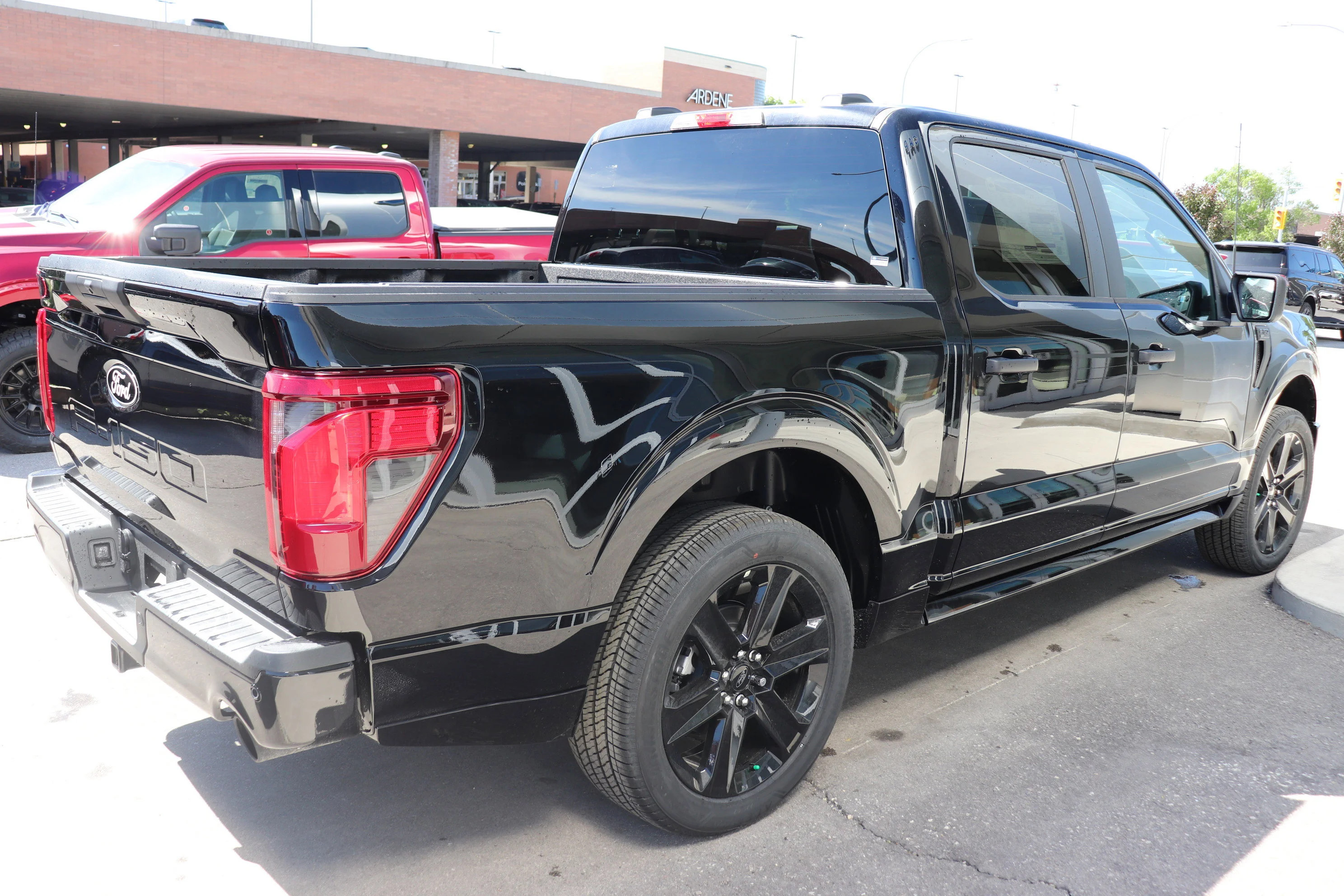 New 2026 AGATE BLACK METALLIC Ford STX image 4