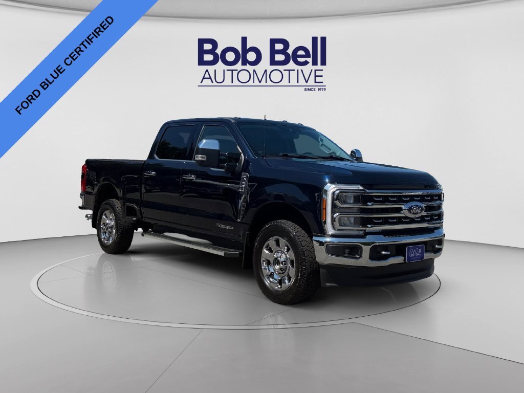 Certified Used 2023 Blue Metallic Ford Lariat image 1