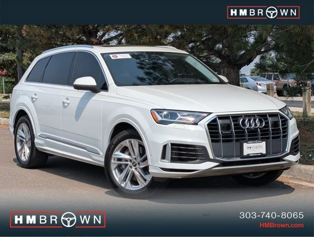 Used 2022 Glacier White Metallic Audi 55 Premium Plus image 1