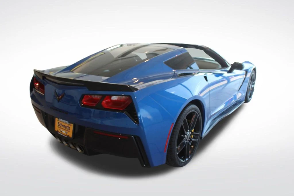 Used 2016 Blue Chevrolet Stingray Z51 image 3