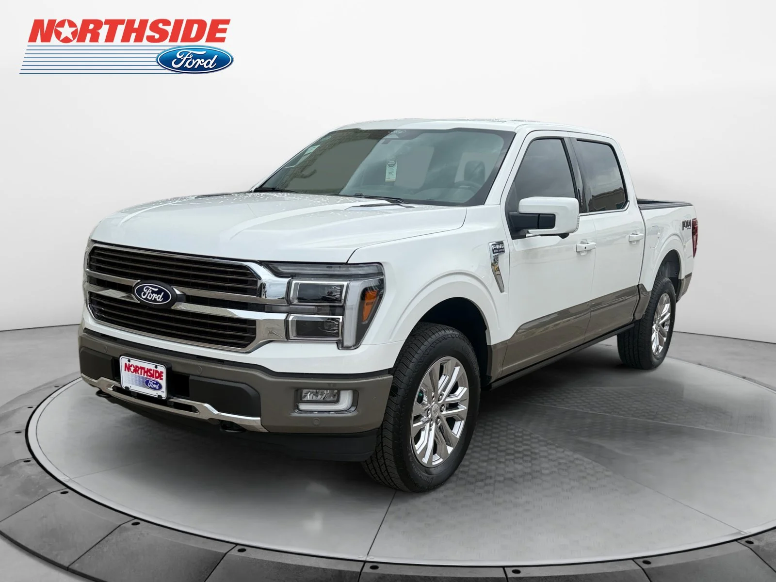 New 2026 Star White Metallic Tri-Coat Ford King Ranch image 3