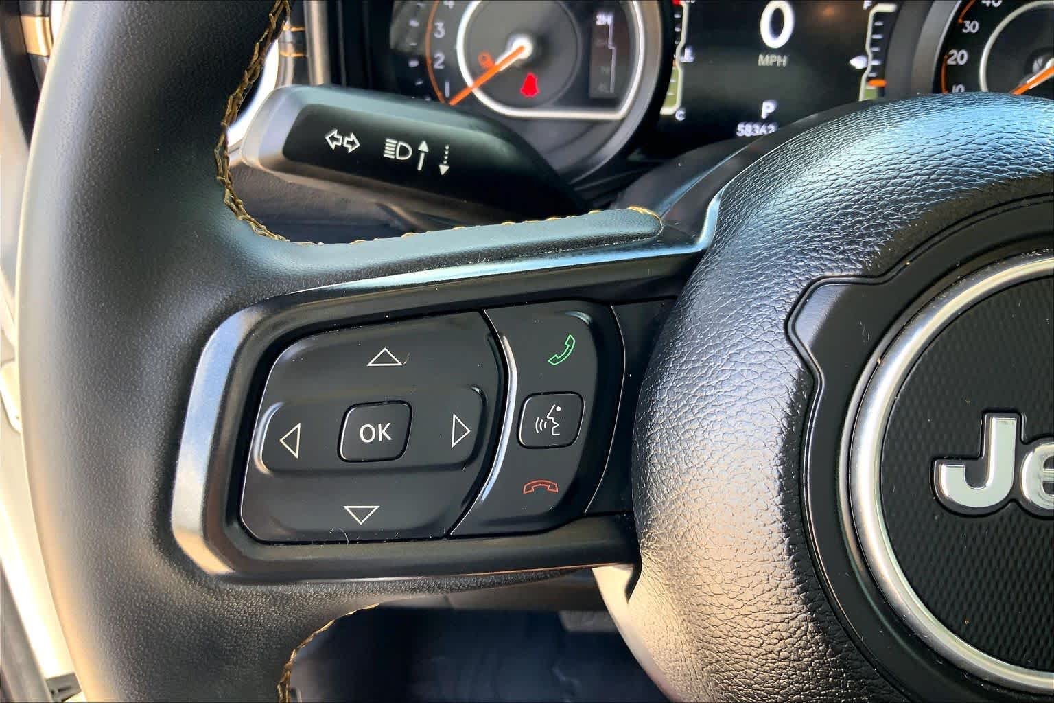 Used 2024 Bright White Clearcoat Jeep Texas Trail image 22