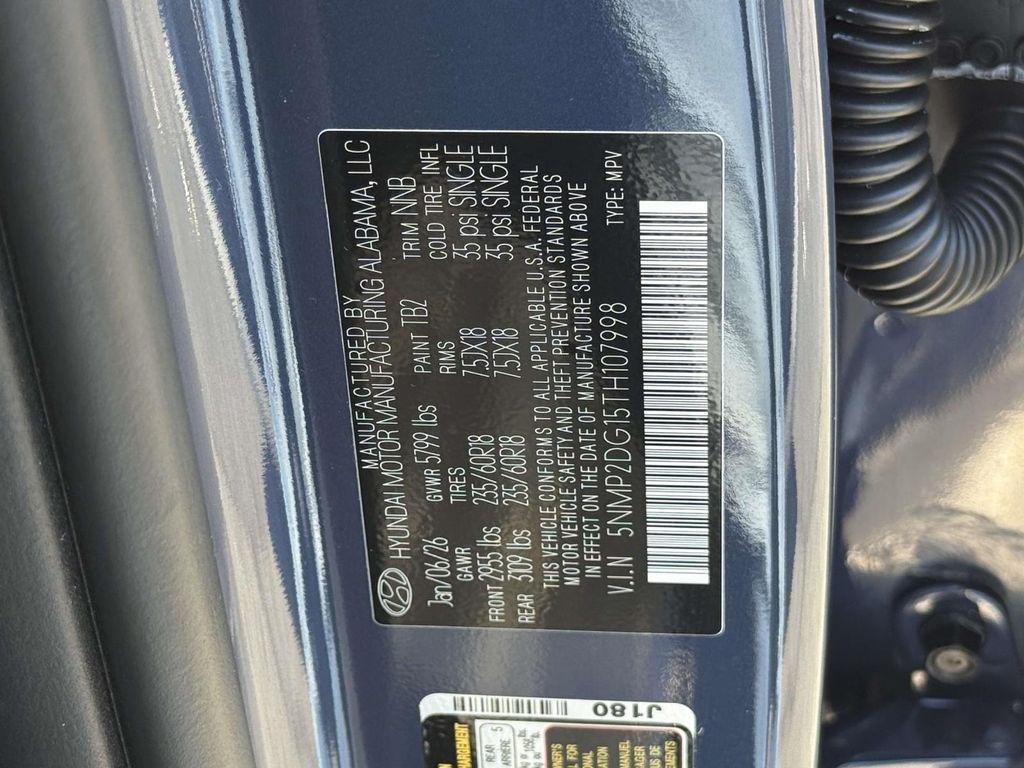 New 2026 Atlantis Blue Hyundai SEL image 32