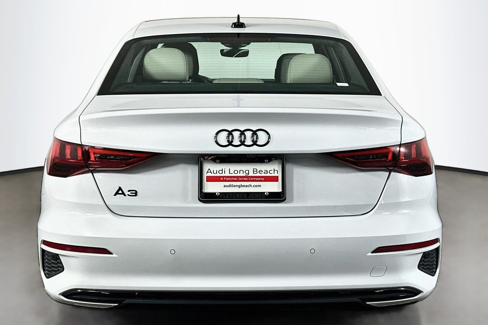 Used 2023 Glacier White Metallic Audi Premium image 3
