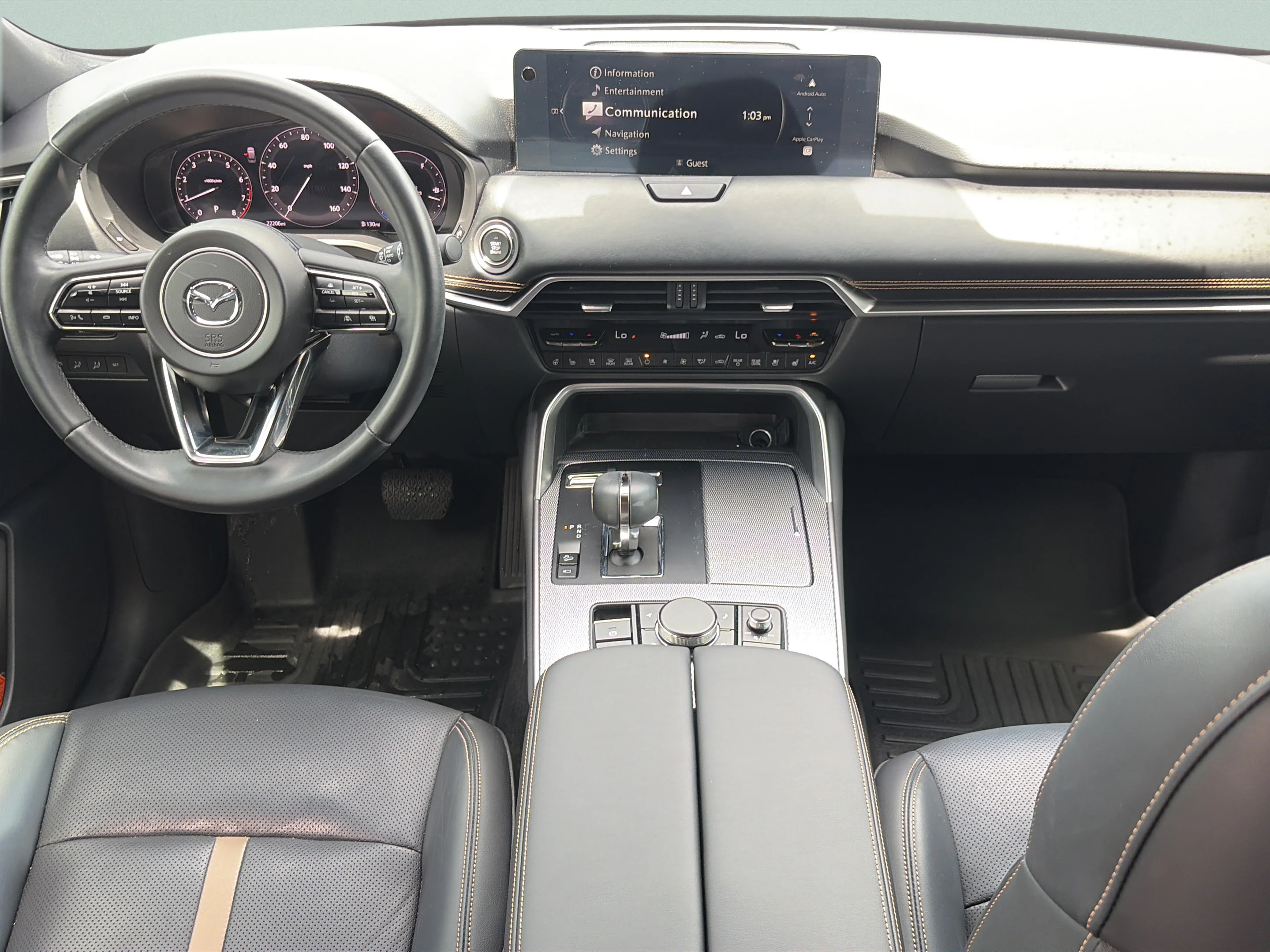 Used 2025 Rhodium White Premium Mazda 3.3 Turbo S Premium Package image 14