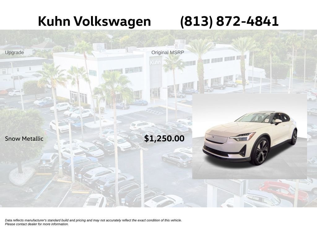 Used 2024 White Polestar Long Range Dual Motor image 2