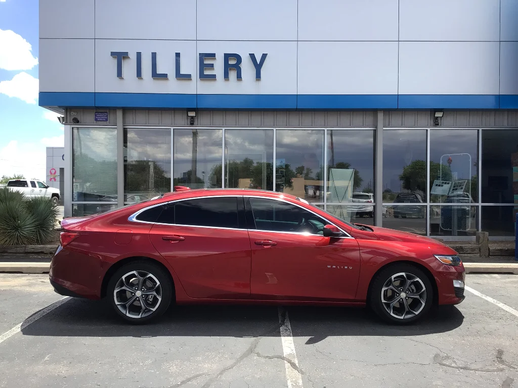 Used 2024 Radiant Red Tintcoat Chevrolet 1LT image 1