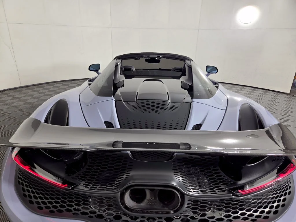 Used 2024 Ceramic Gray McLaren SPIDER image 23