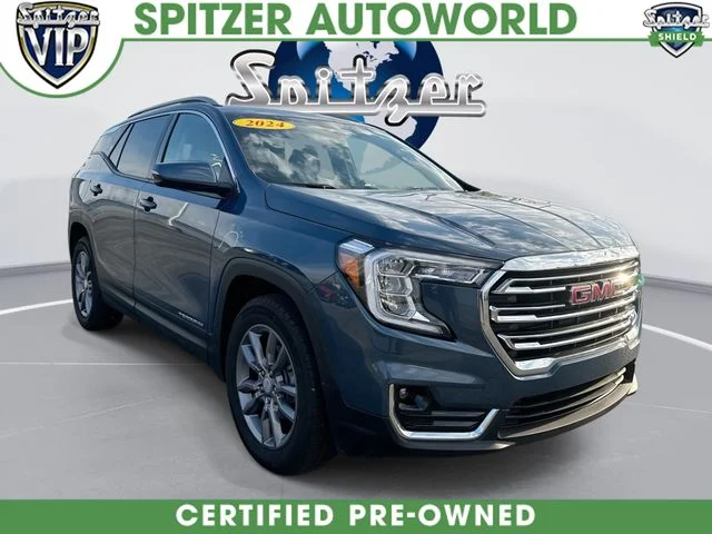 Used 2024 Blue GMC SLT image 1