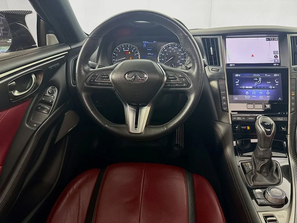 Certified Used 2021 Black INFINITI Red Sport 400 image 29