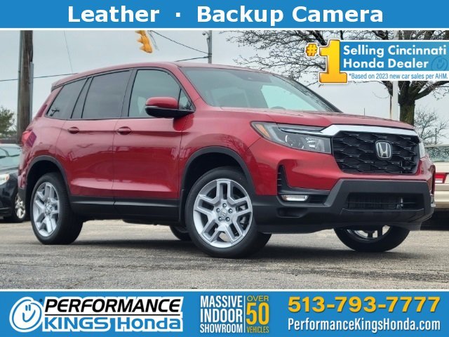 Certified Used 2024 Radiant Red Metallic II Honda EX-L image 1