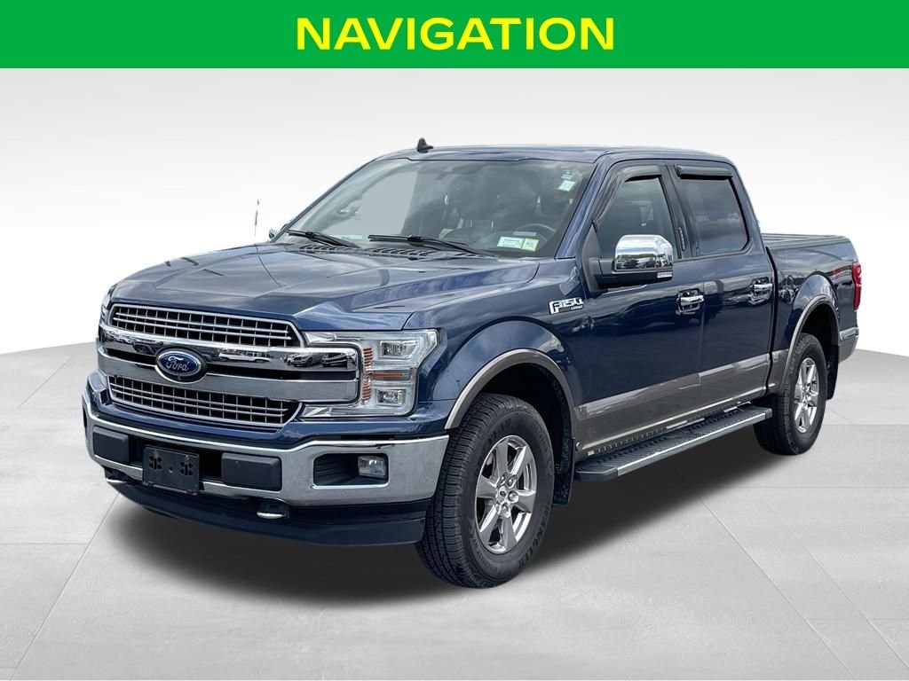 Used 2019 Velocity Blue Metallic Ford Lariat image 4