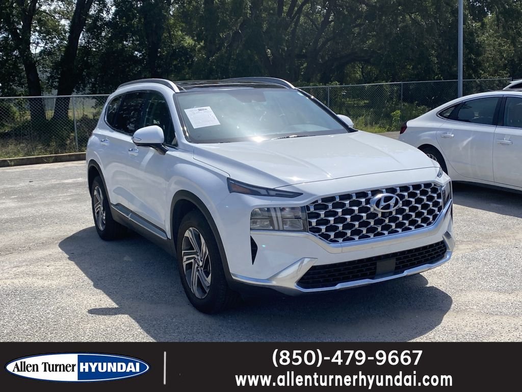 Used 2023 Serenity White Pearl Hyundai SEL image 1
