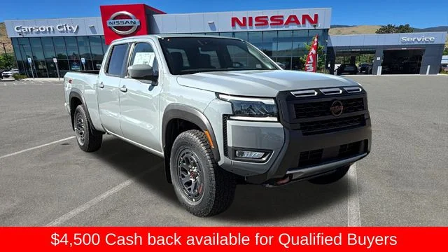 New 2026 Boulder Gray Pearl Nissan Crew Cab PRO-4X® Long Bed image 1