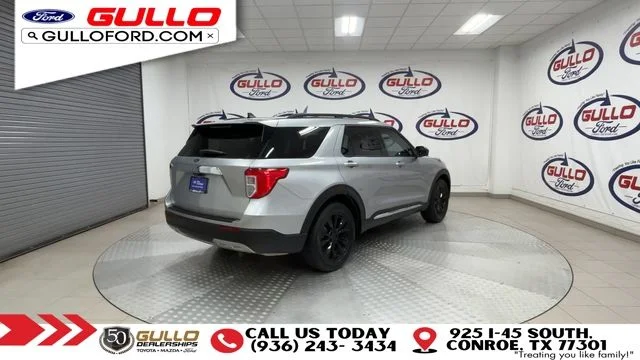 Certified Used 2021 Iconic Silver Metallic Ford XLT image 8