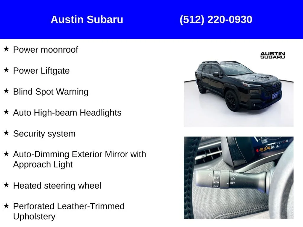 New 2026 Black Subaru Limited image 17