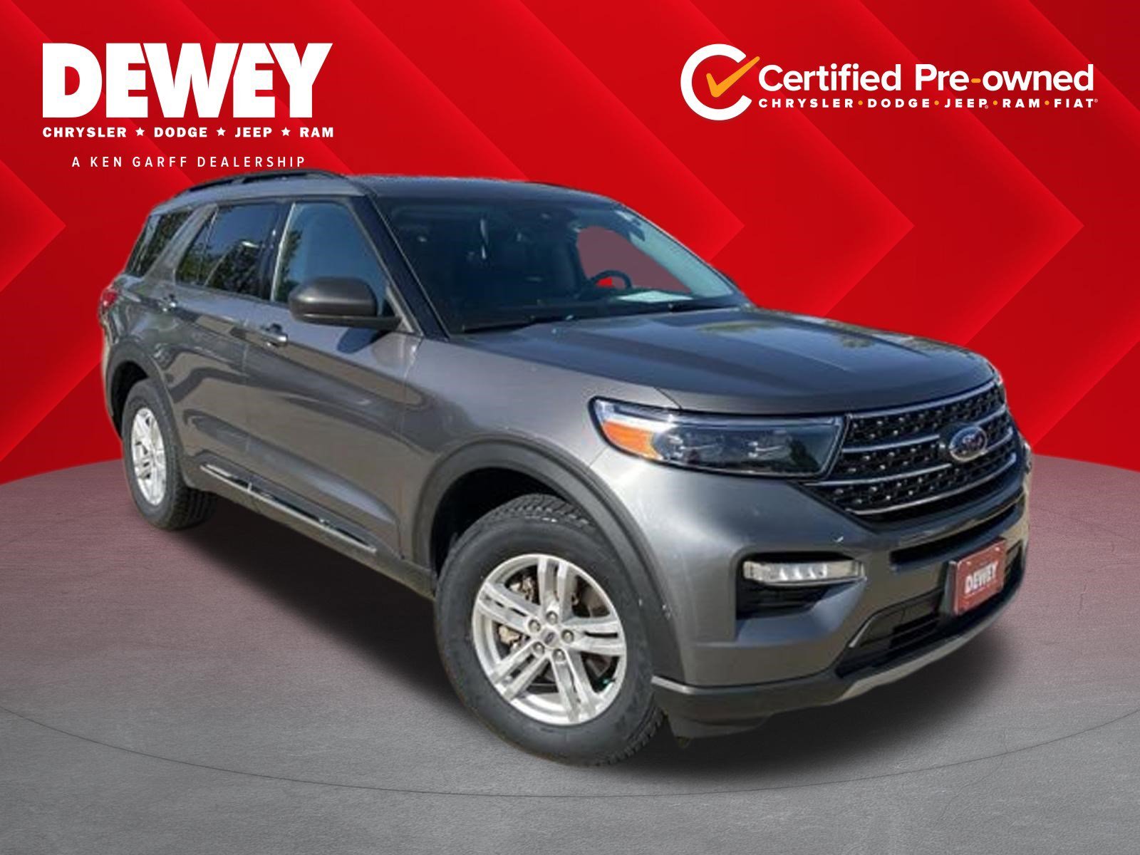 Used 2023 Carbonized Gray Metallic Ford XLT image 1