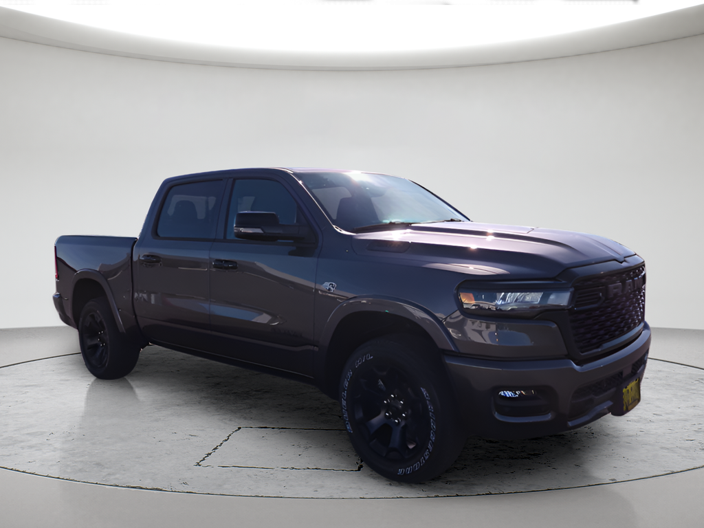 New 2026 Granite Crystal Metallic Clear-Coat Exterior Paint RAM Big Horn/Lone Star image 1