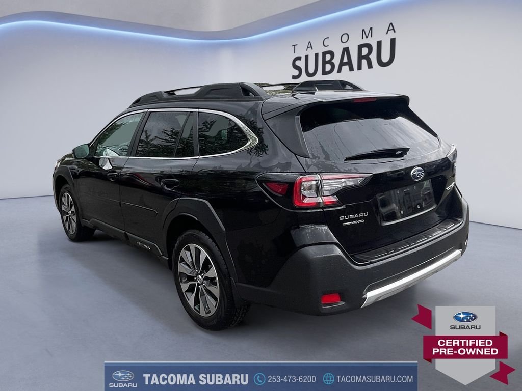 Certified Used 2025 Black Subaru Limited image 3