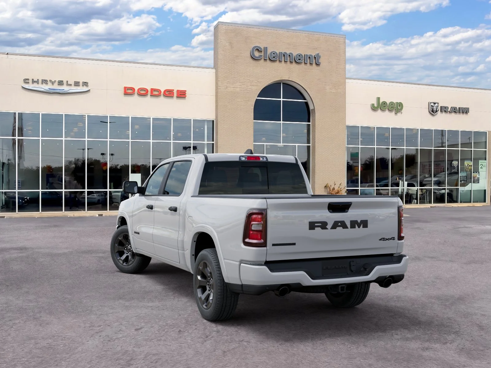 New 2026 Bright White Clear-Coat Exterior Paint RAM Big Horn/Lone Star image 32