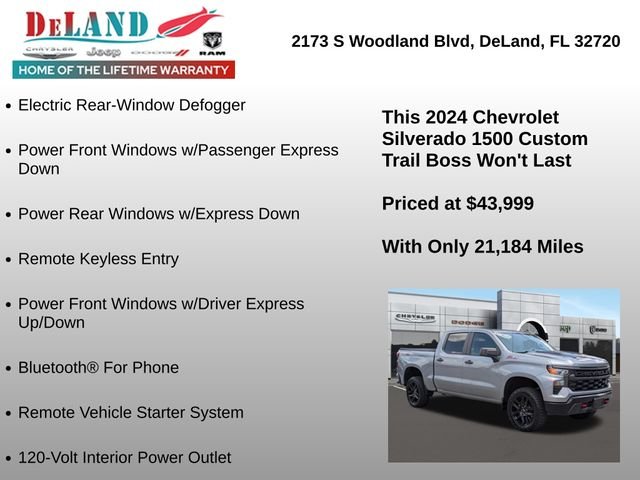 2024 Chevrolet Silverado 1500 Custom - Photo 36
