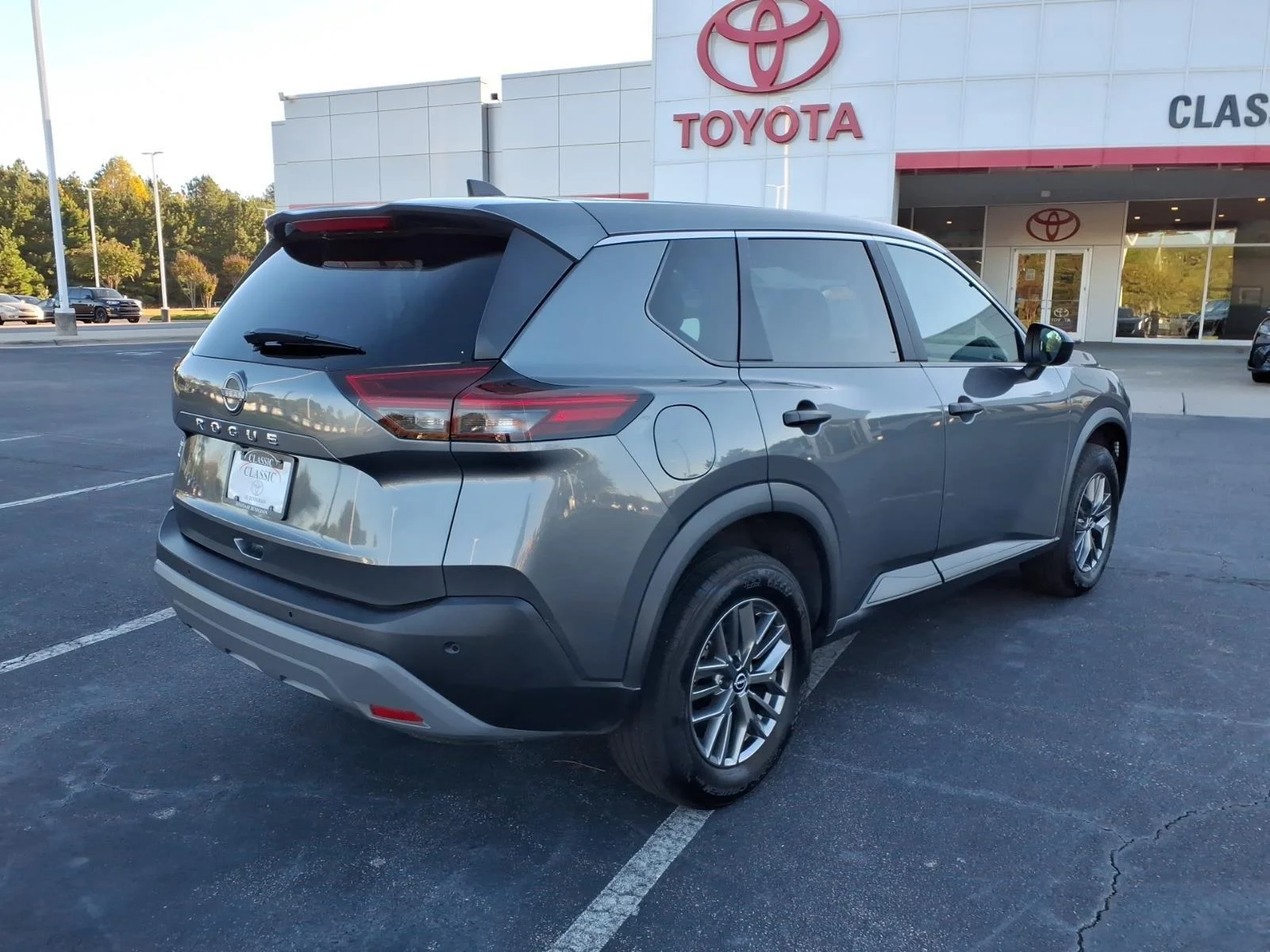 Used 2023 Gun Metallic Nissan S image 2
