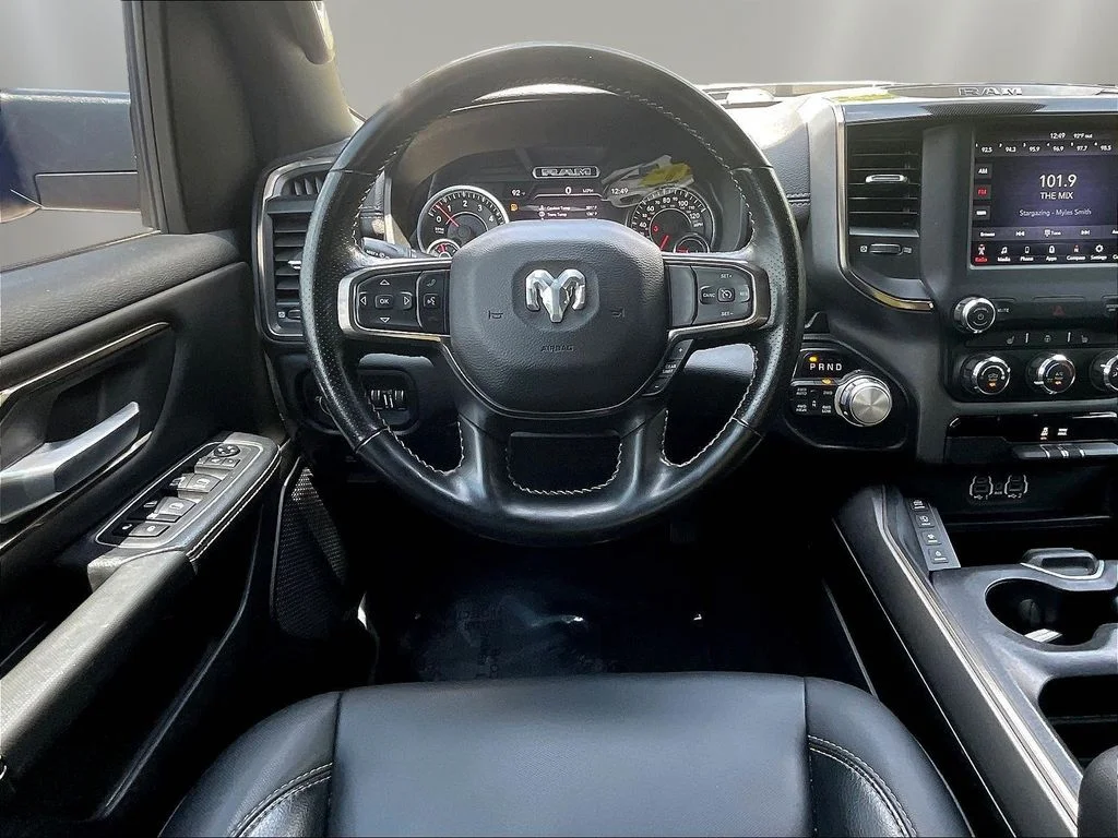 Used 2021 Diamond Black Crystal Pearlcoat Ram  image 8