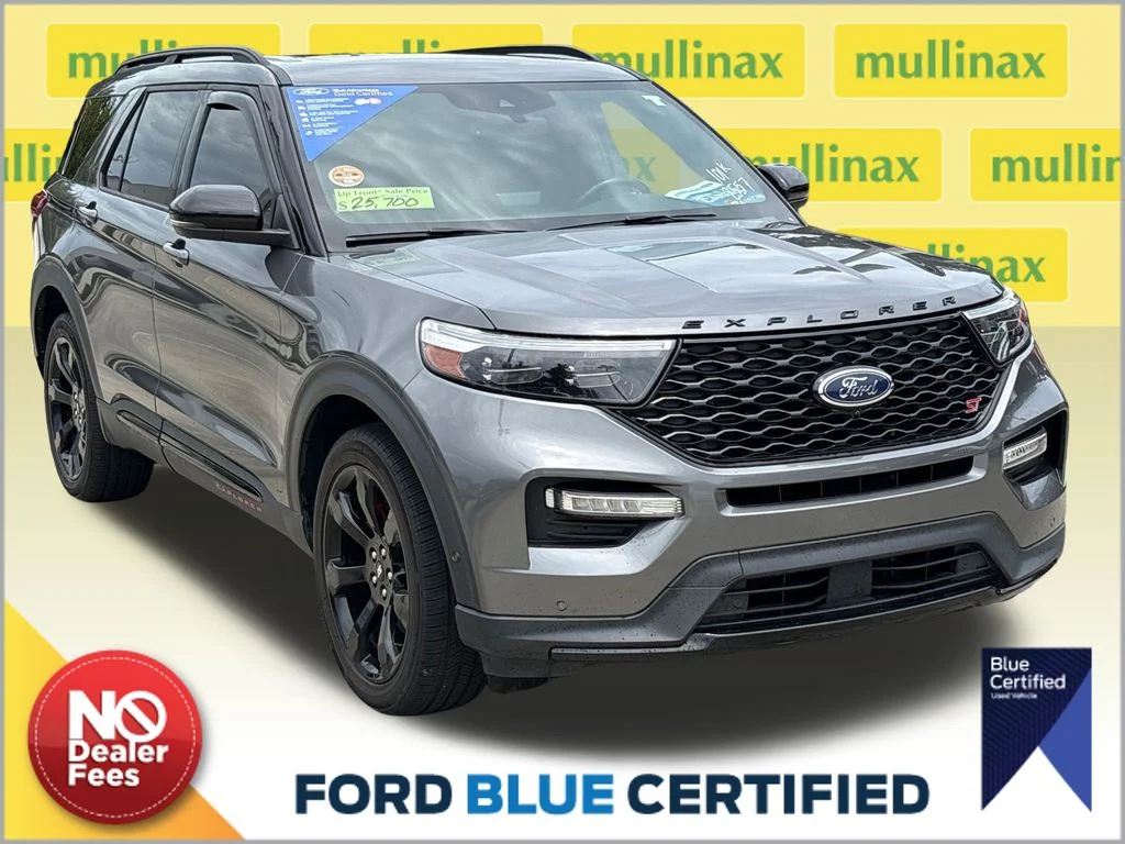 Certified Used 2021 Gray Ford ST image 1