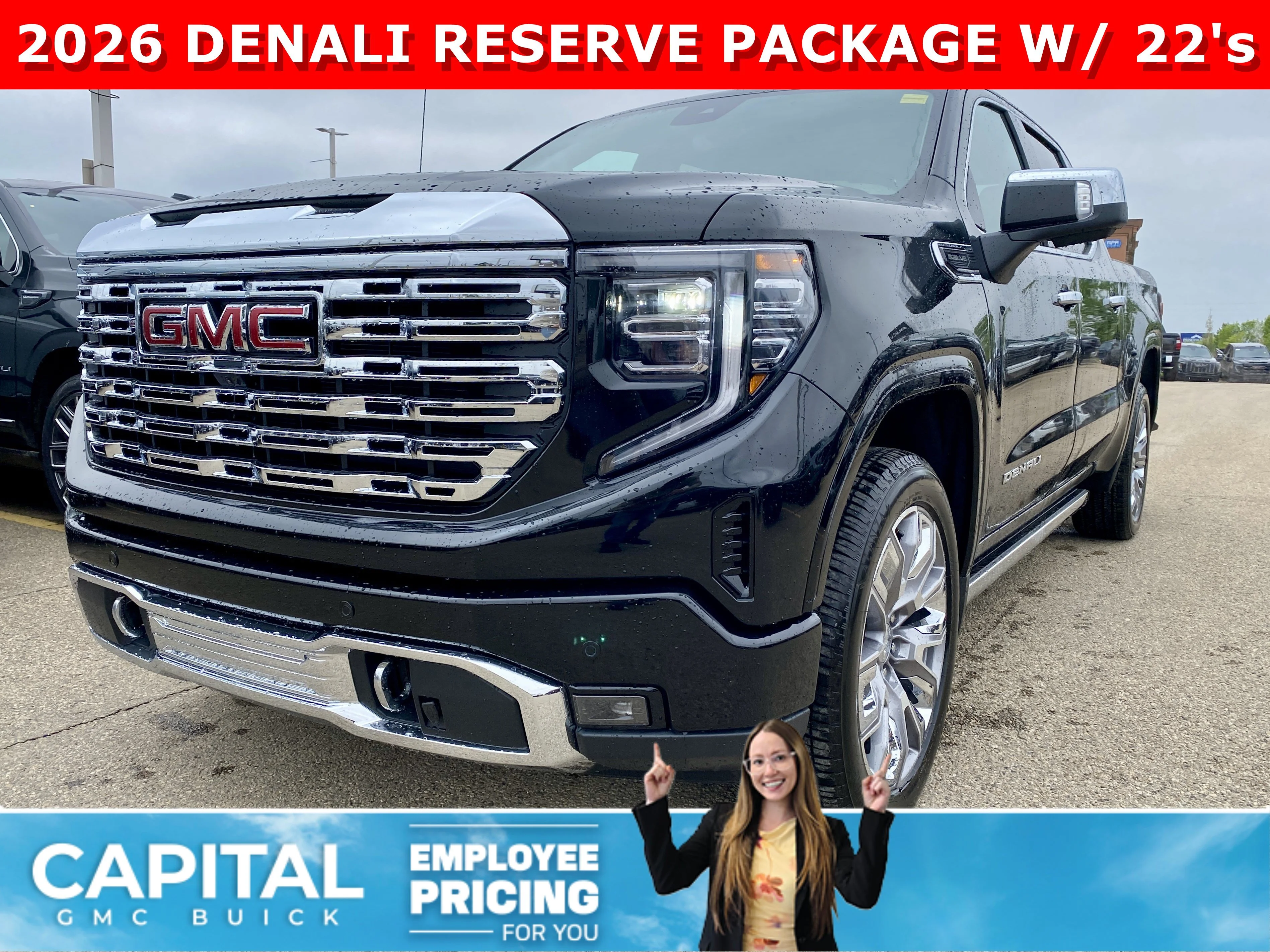 New 2026 ONYX BLACK GMC Denali image 1
