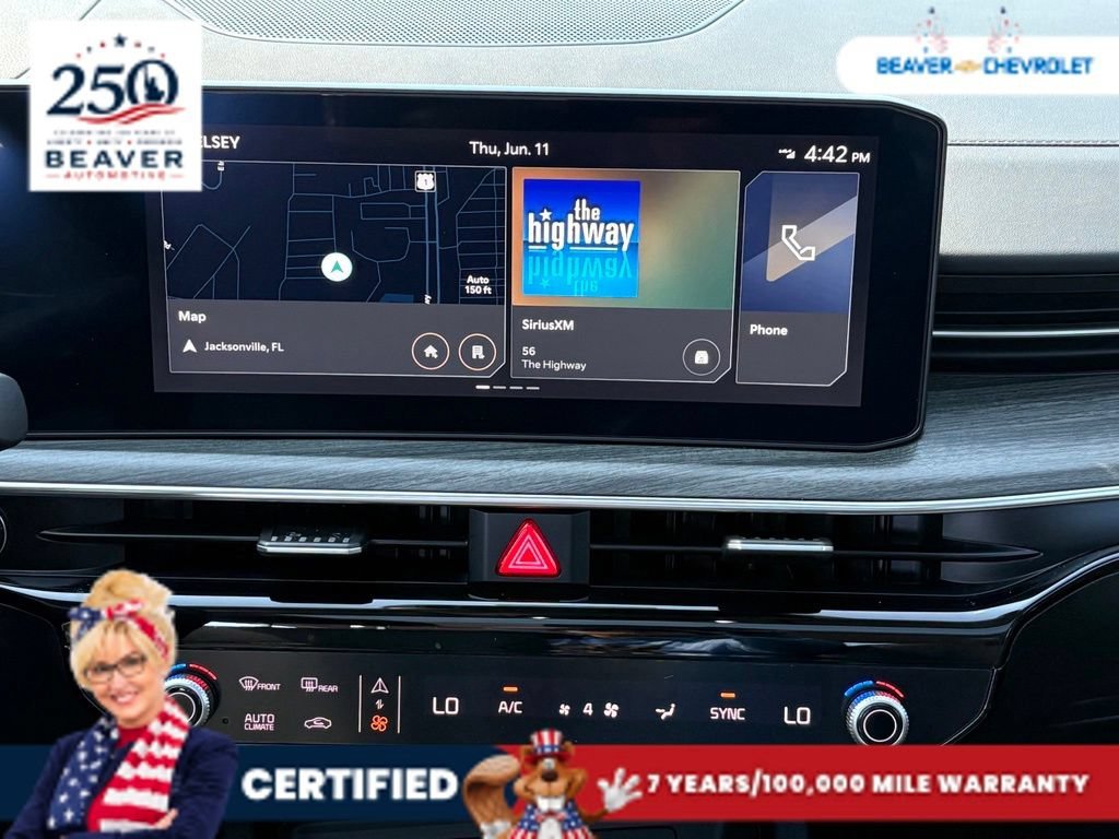 Used 2025 Blue Kia EX image 19