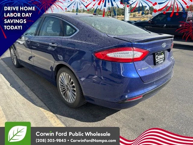 Used 2013 Deep Impact Blue Ford  image 4