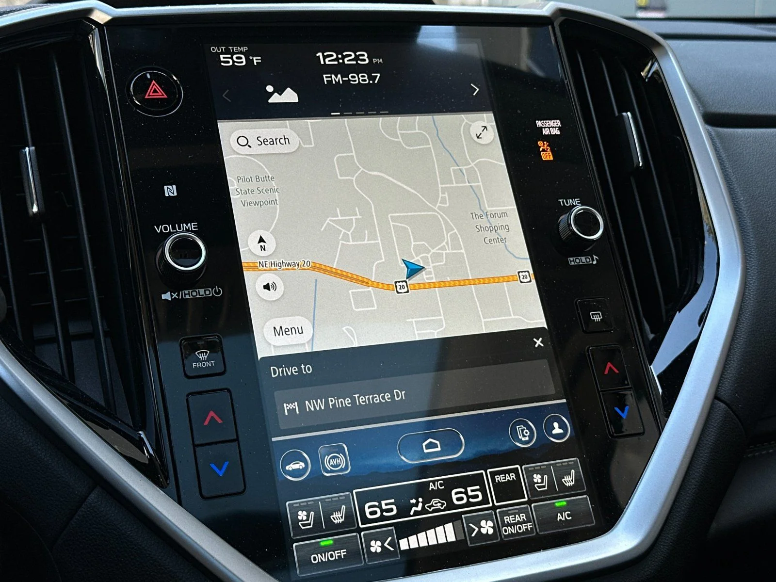 New 2026 ICE SILVER METALLIC Subaru Touring 7-Passenger image 20