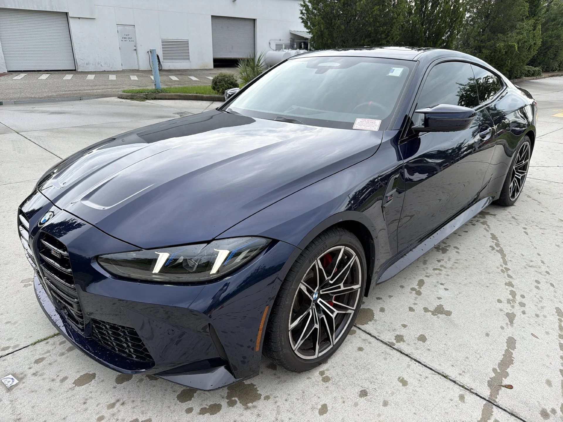 Used 2025 Tanzanite Blue II Metallic BMW Competition image 5