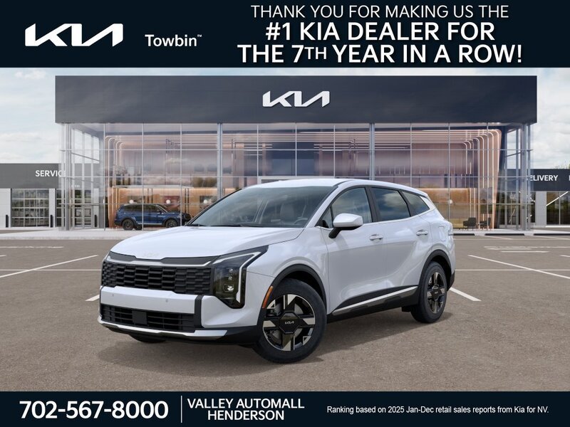 New 2027 Glacial White Pearl Kia LX image 1
