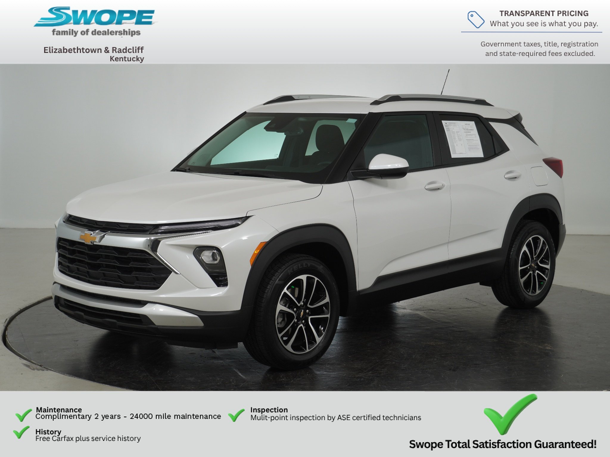 Used 2024 Iridescent Pearl Tricoat Chevrolet LT image 7