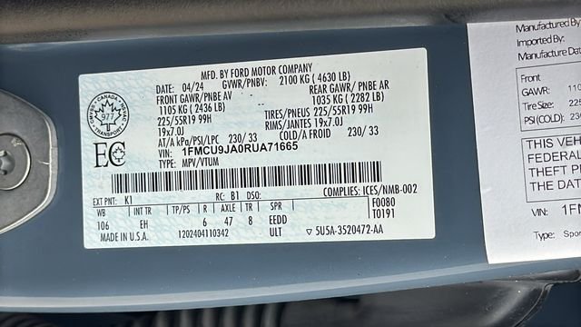 Used 2024 Blue Ford Platinum image 30