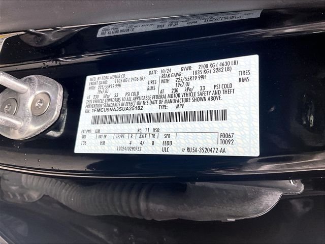 Used 2025 Black Metallic Ford ST-Line Select image 34