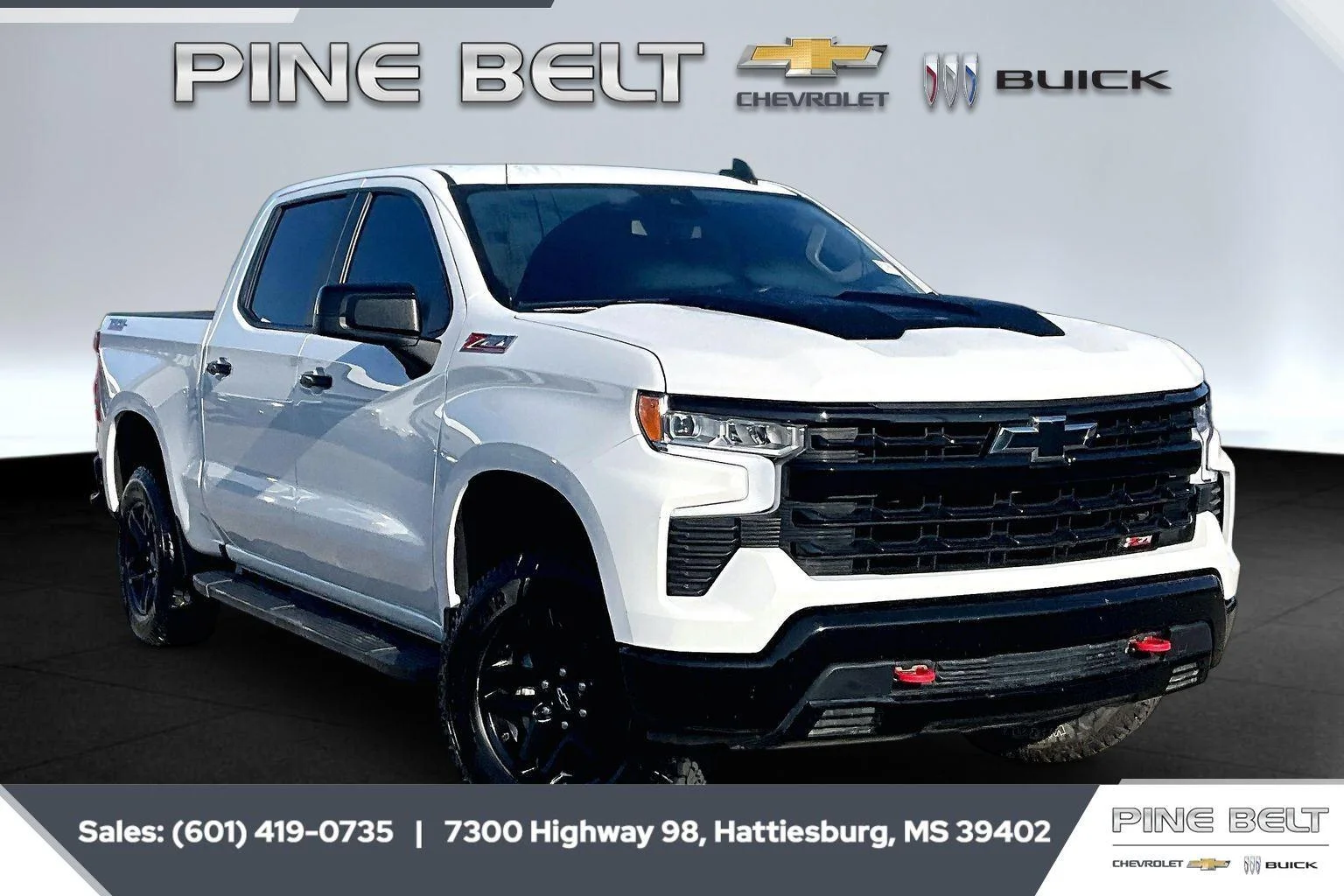 Used 2023 Summit White Chevrolet LT Trail Boss image 1