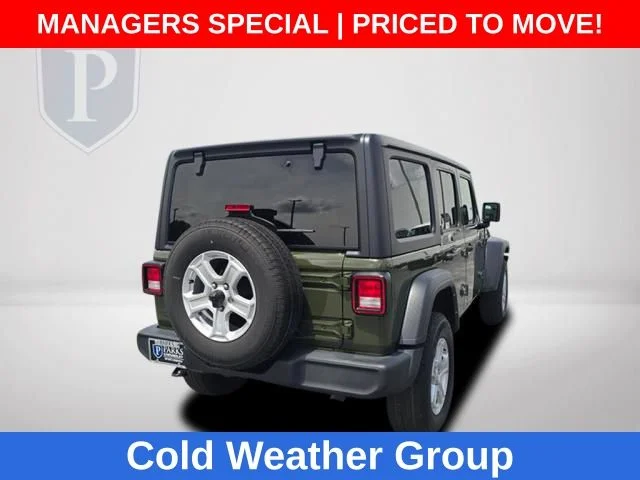 Used 2022 Green Jeep Unlimited Sport S image 8