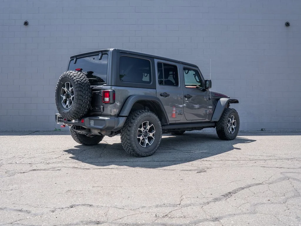 Used 2021 Gray Jeep Unlimited Rubicon image 7