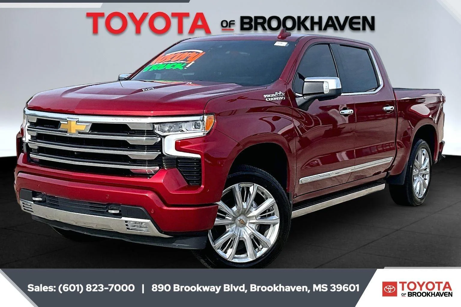Used 2023 Radiant Red Tintcoat Chevrolet High Country image 10