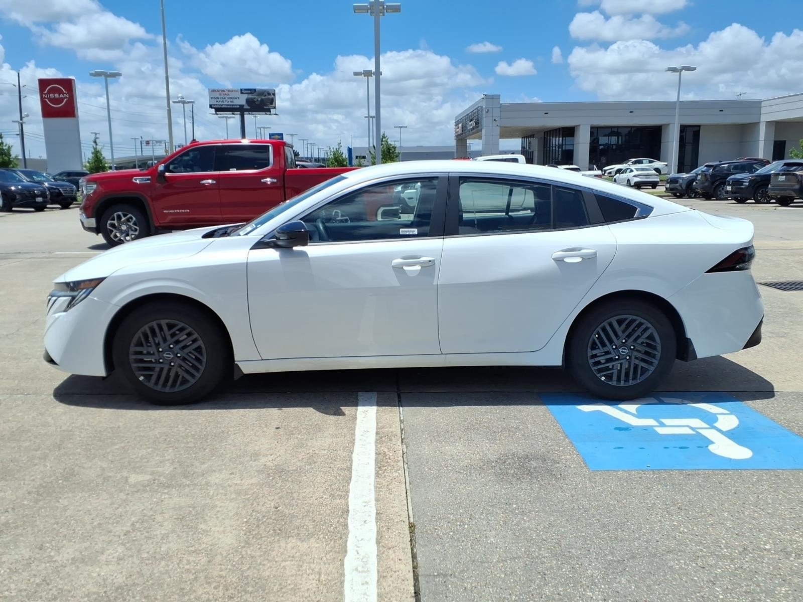 2026 Nissan Sentra SV White at Robbins Nissan