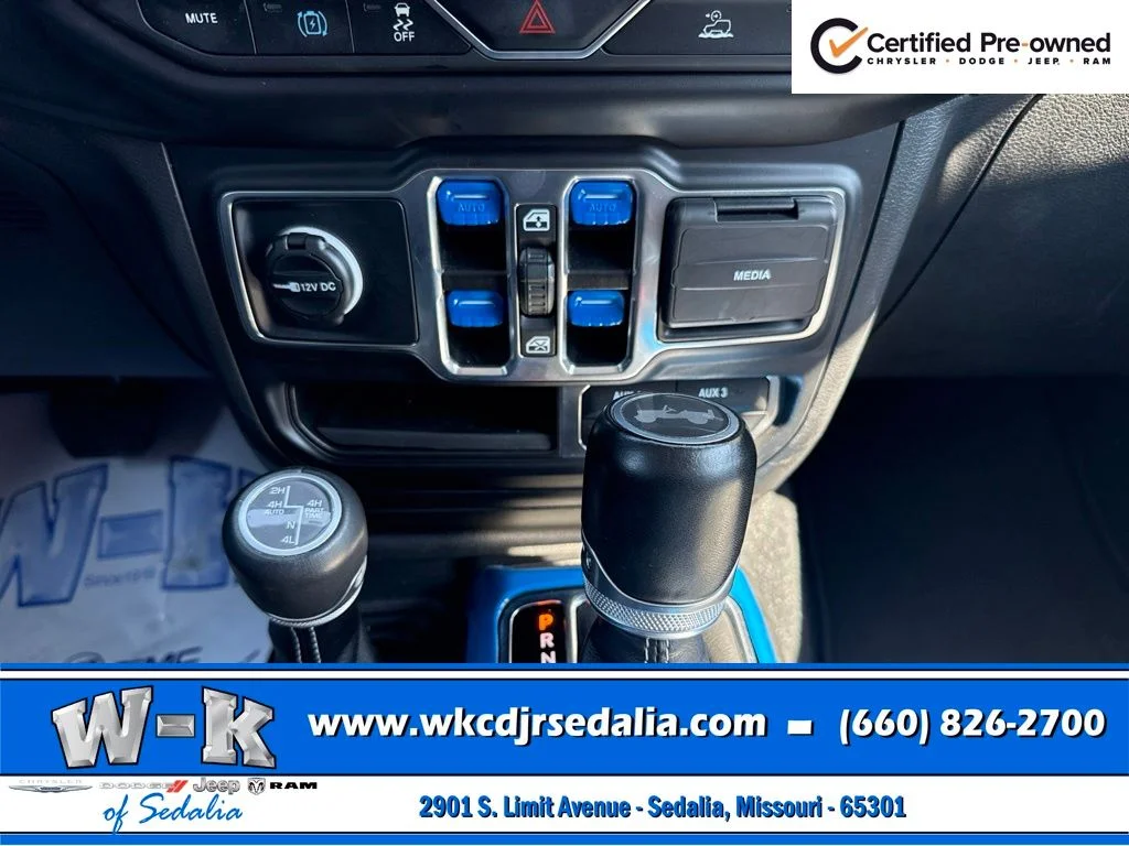 Certified Used 2023 Blue Jeep Sahara 4xe image 35