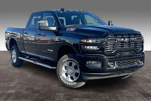 New 2026 Diamond Black Crystal Pearl-Coat Exterior Paint RAM Big Horn image 2
