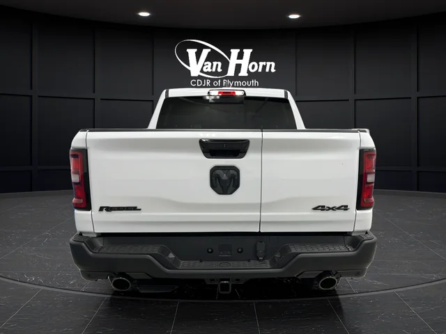 New 2026 Bright White Clear-Coat Exterior Paint RAM Rebel image 6