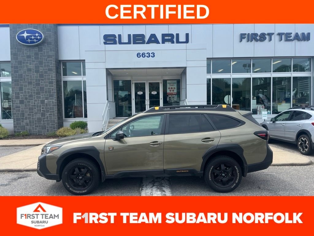 Used 2025 Green Subaru Wilderness image 1